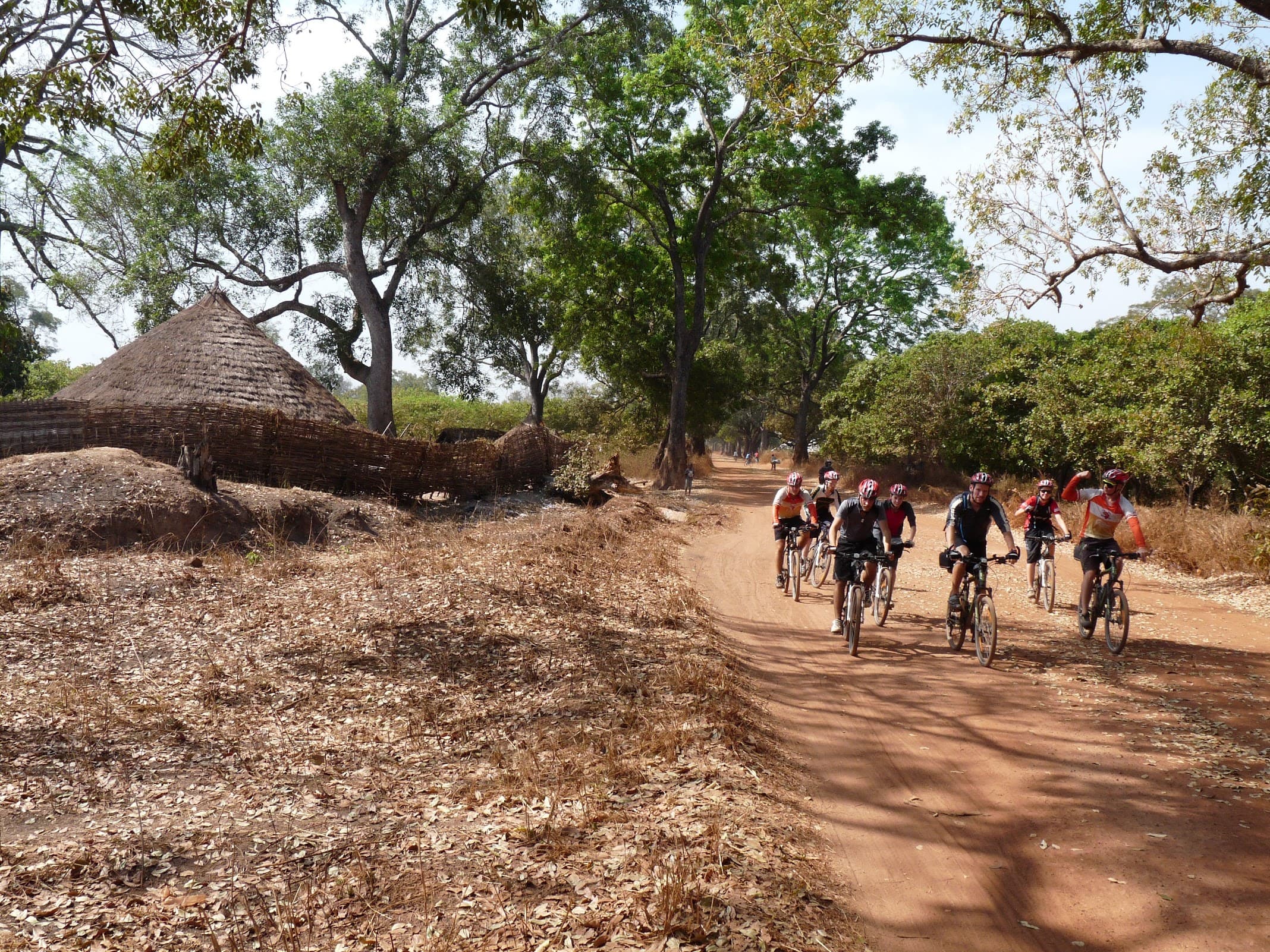 Cycle for Hope — riders on the road