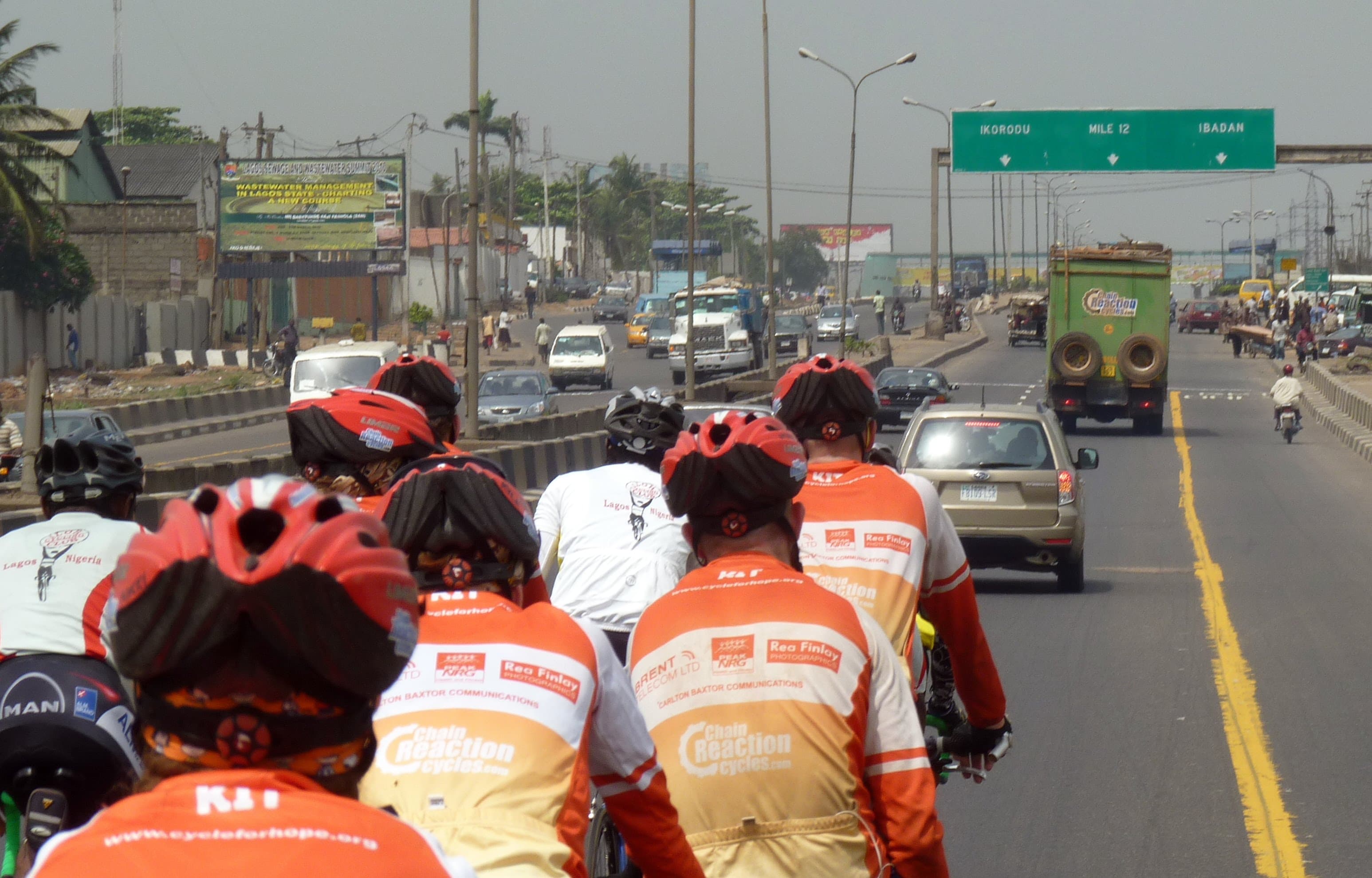 Lagos main road
